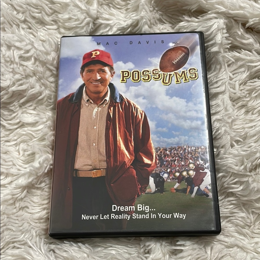 Possums Dream Big Never let reality stand your way Inspirational Sports Drama